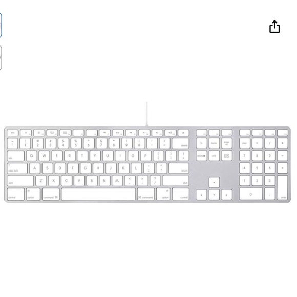 Apple Wired Keyboard with Numeric Keypad Compatible - Picture 1 of 9